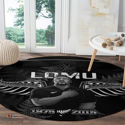 New Zealand Silver Fern Rugby Round Carpet Aotearoa Godfather Proud Gone But Never Forgotten