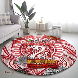 Sydney Swans NAIDOC Week 2024 Round Carpet Mascot Football