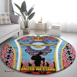Royal New Zealand Air Force ANZAC Day Round Carpet Te Tauaarangi o Aotearoa LT03