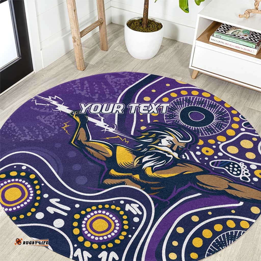 Personalised Storm Rugby Aboriginal Round Carpet 2024 GO Storms