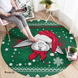 Rabbitohs Rugby Round Carpet Glory Glory The South 2023 Christmas Vibe Unique