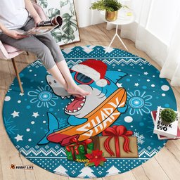 Sharks Rugby Round Carpet Chirstmas Vibe 2023