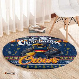 Crows Football Xmas Round Carpet Australia AFL Mascot