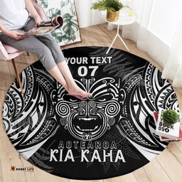 New Zealand Rugby Round Carpet 2023 World Cup Aotearoa Create History