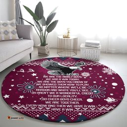 Sea Eagles Rugby Round Carpet Manly Boys Victory 2023 Christmas Vibe