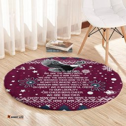 Sea Eagles Rugby Round Carpet Manly Boys Victory 2023 Christmas Vibe