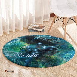 New Zealand Matariki Waiti Round Carpet The Beginnings Of Life