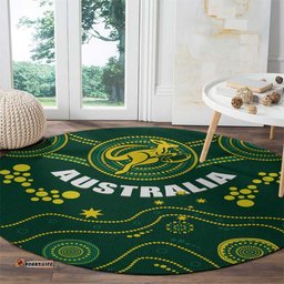 Australia 2024 Rugby Round Carpet Go Wallabies