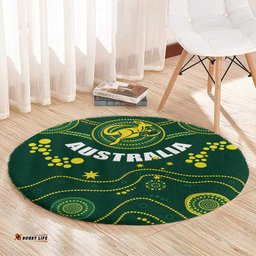 Australia 2024 Rugby Round Carpet Go Wallabies