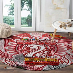 Sydney Swans NAIDOC Week 2024 Round Carpet Mascot Football DT02