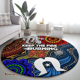 NAIDOC Week 2024 Indigenous Round Carpet Keep The Fire Burning