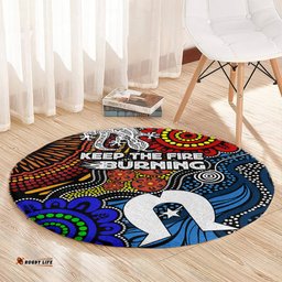 NAIDOC Week 2024 Indigenous Round Carpet Keep The Fire Burning