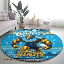 Titans Rugby Xmas Round Carpet Australia NRL Mascot