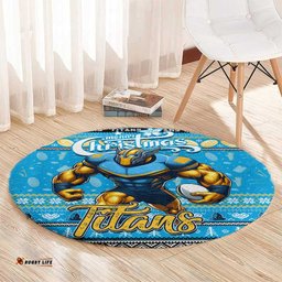 Titans Rugby Xmas Round Carpet Australia NRL Mascot
