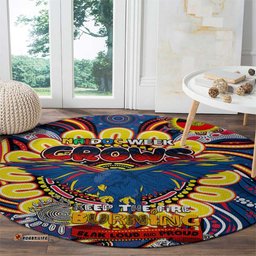 Adelaide Crows NAIDOC Week 2024 Round Carpet Mascot Football DT02