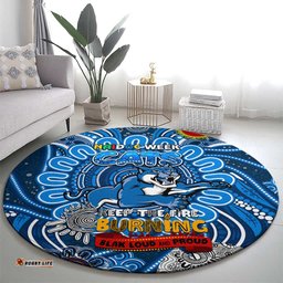 Geelong Cats NAIDOC Week 2024 Round Carpet Mascot Football DT02
