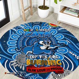 Geelong Cats NAIDOC Week 2024 Round Carpet Mascot Football DT02