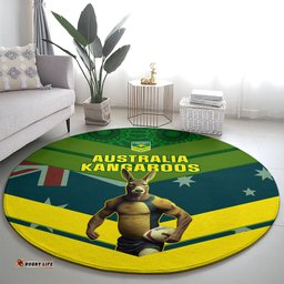 Australia Rugby Round Carpet Pacific 2023 Go Aussie Kangaroos
