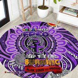 Fremantle Dockers Freo NAIDOC Week 2024 Round Carpet Mascot Football