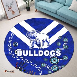 Canterbury-Bankstown Bulldogs Round Carpet Anzac Day Indigenous