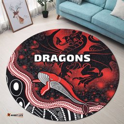 Dragons Round Carpet St. George Special Style