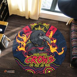 Amazing Aussie Adelaide Crows Ripped Legacy Of The Game Round Rug