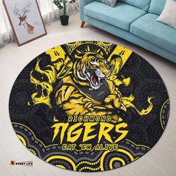 Amazing Aussie Richmond Ripped Legacy Of The Game Round Rug