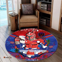 Amazing Aussie Newcastle Knights Christmas Merry Christmas Newcastle Knights Indigenous Round Rug