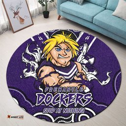 Amazing Aussie Fremantle Ripped Legacy Of The Game Round Rug