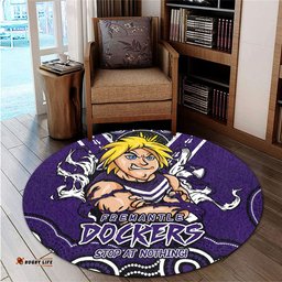 Amazing Aussie Fremantle Ripped Legacy Of The Game Round Rug
