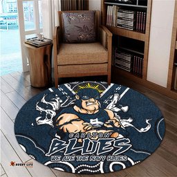 Amazing Aussie Carlton Ripped Legacy Of The Game Round Rug