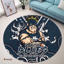 Amazing Aussie Carlton Ripped Legacy Of The Game Round Rug