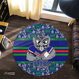 Amazing Aussie New Zealand Warriors Champion���s Pride Comic Style Round Rug