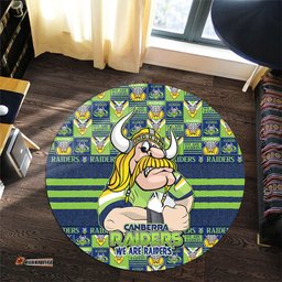 Amazing Aussie Canberra Raiders Champion���s Pride Comic Style Round Rug