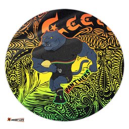 Amazing Aussie Penrith Panthers Torres Strait Islands Torres Strait Islanders Patterns with Penrith Panthers Round Rug