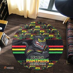 Amazing Aussie Penrith Panthers Champion���s Pride Comic Style Round Rug