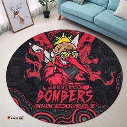 Amazing Aussie Essendon Ripped Legacy Of The Game Round Rug