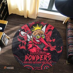 Amazing Aussie Essendon Ripped Legacy Of The Game Round Rug