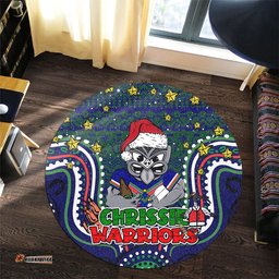 Amazing Aussie New Zealand Warriors Christmas Custom Christmas Knit Patterns Vintage Jersey Ugly Round Rug