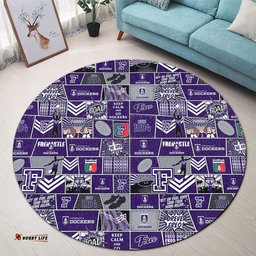 Amazing Aussie Fremantle Legacy Of The Pride Comic Style Round Rug