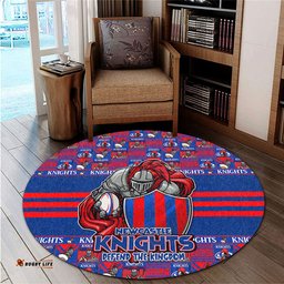 Amazing Aussie Newcastle Knights Champion���s Pride Comic Style Round Rug