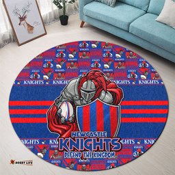 Amazing Aussie Newcastle Knights Champion���s Pride Comic Style Round Rug