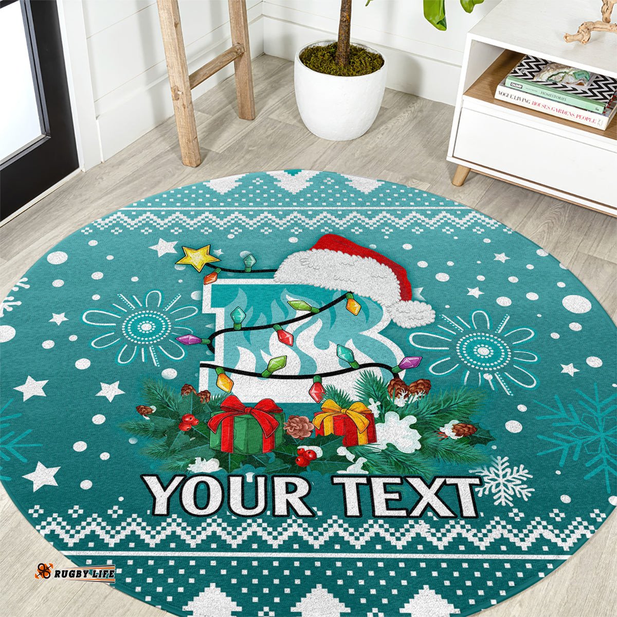 Custom Heat BBL Round Carpet Christmas Vibe 2023