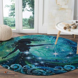New Zealand Matariki Hiwa i te rangi Round Carpet Titiro ki nga Whetu Wishing Star