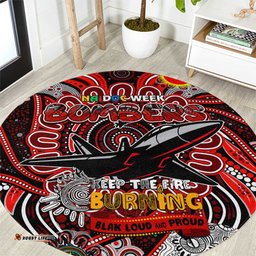 Essendon Bombers NAIDOC Week 2024 Round Carpet Mascot Football