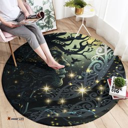 New Zealand Matariki Tupuarangi Round Carpet Ng Kai o te Rangi