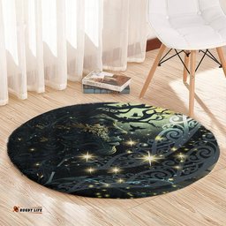 New Zealand Matariki Tupuarangi Round Carpet Ng Kai o te Rangi