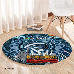 Carlton Blues NAIDOC Week 2024 Round Carpet Mascot Football