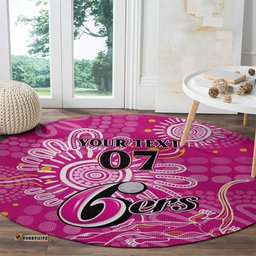 Custom Sixers Cricket Indigenous Round Carpet Inspirations