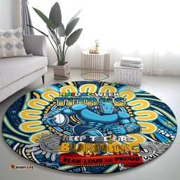 NAIDOC Week 2024 Titans Round Carpet Mascot Rugby
